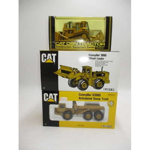 259 - Caterpillar 988B Wheel Loader, D8N Tractor and D350D Articulated Dump Truck