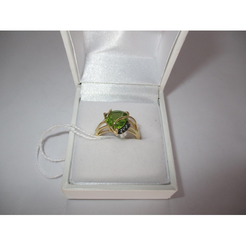 421 - Peridot Ring