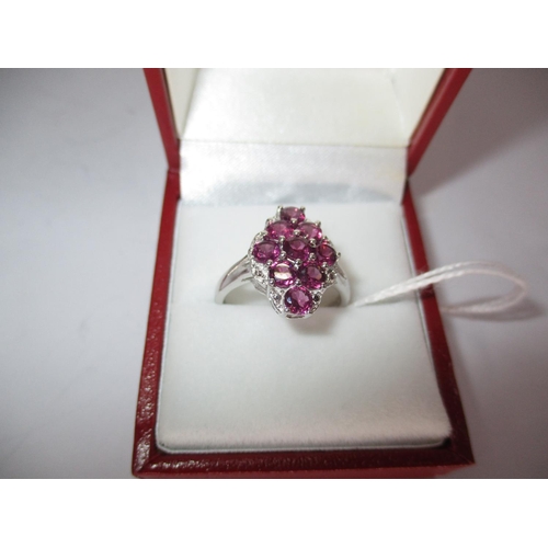 438 - Rhodolite Garnet Ring