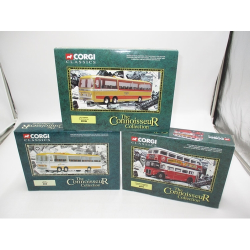 462 - Three Corgi Connoisseur Collection Buses, 35303, 35004, 35301