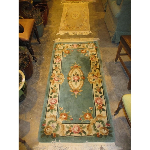 527 - Two Chinese Rugs, 160x78cm and 127x61cm