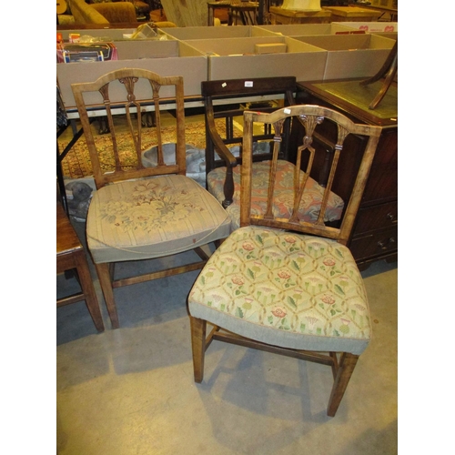 634 - Pair of George III Side Chairs