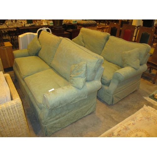 665 - Pair of Loose Cushion Settees