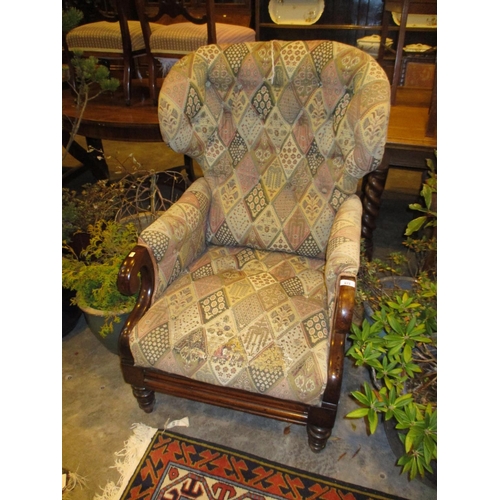 673 - Victorian Reclining Chair