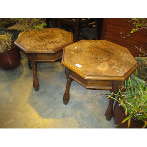 678 - Pair of Oak Coffee Tables