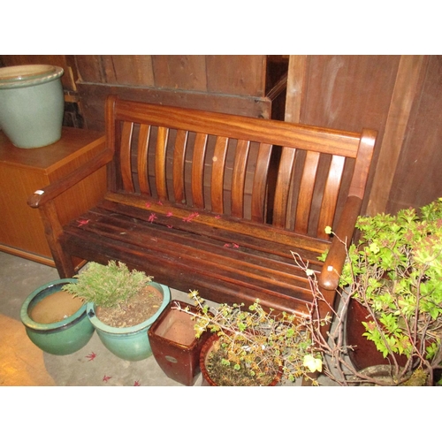 713 - Wooden Garden Bench