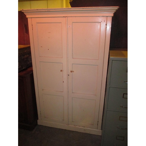 721 - Victorian Painted Storage Cabinet, 107cm