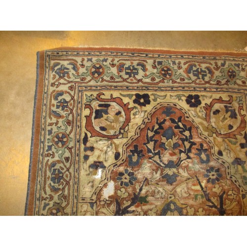 515 - WITHDRAWN FROM SALE Persian Wool Tree of Life Rug, 205x120cm