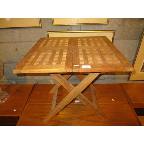 118 - Fold Away Table