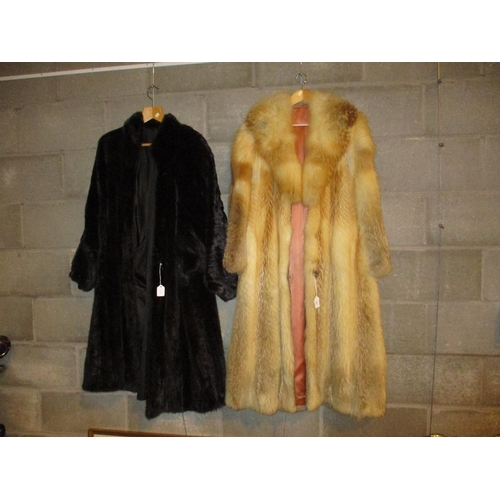 121 - Fox and Mink Fur Coats