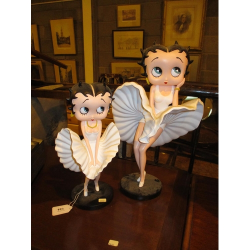 134 - Two Betty Boop Figures