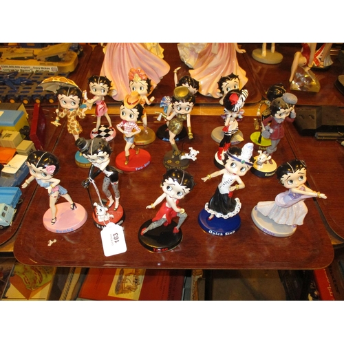 163 - Fifteen Danbury Mint Betty Boop Figures