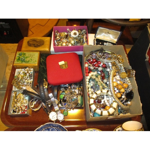 191 - Collection of Costume Jewellery and Watches