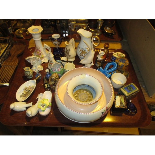 195 - Poole Posy Ring, Trinket Boxes etc