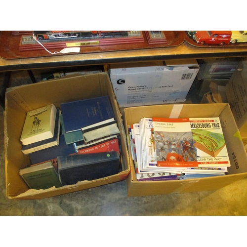 207 - Boxes of Books on Wars and Battles etc