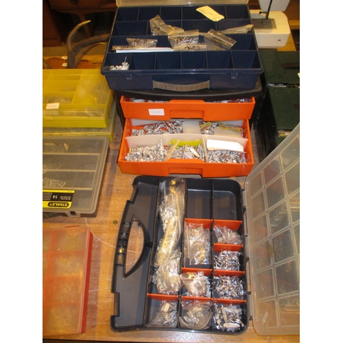 229 - Three Plastic Boxes of Metal Model Soldiers etc