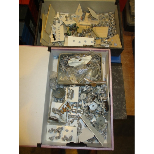 235 - Six Boxes of Metal Model Soldiers etc