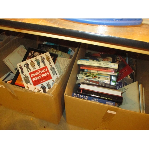 249 - Three Boxes of Books Wars, Battles etc