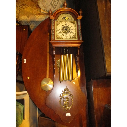 268 - Decorative 3 Weight Wall Clock