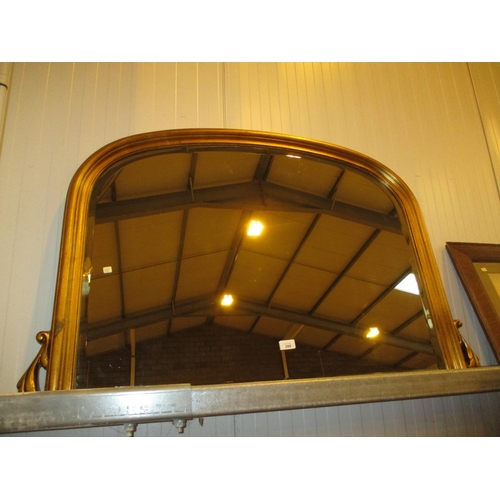 280 - Gilt Frame Overmantel Mirror, 120x78cm