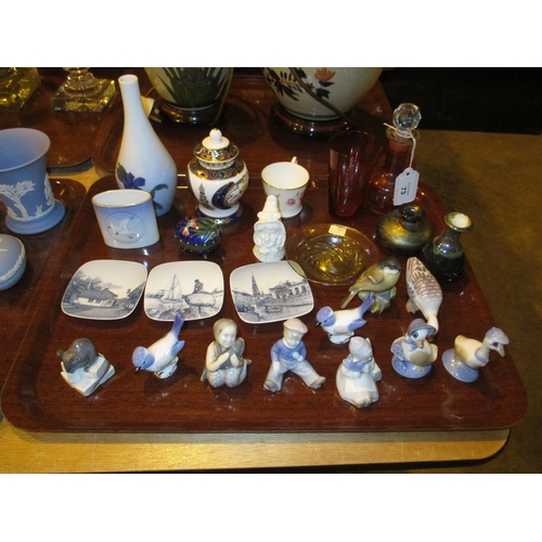 73 - Selection of Copenhagen and Other Ceramics etc