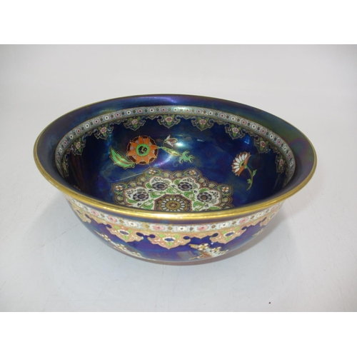 289 - Carltonware Turkish Lustre Bowl No. 3050, 23.5cm