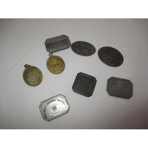 311 - 18th and 19th Century Church Communion Tokens etc