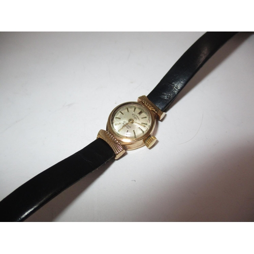 352 - Ladies 9ct Gold Rotary Watch