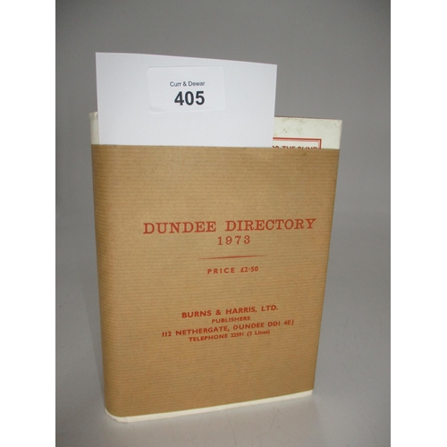 405 - Dundee Directory 1973