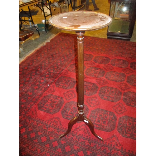 488 - Mahogany Tripod Torchere