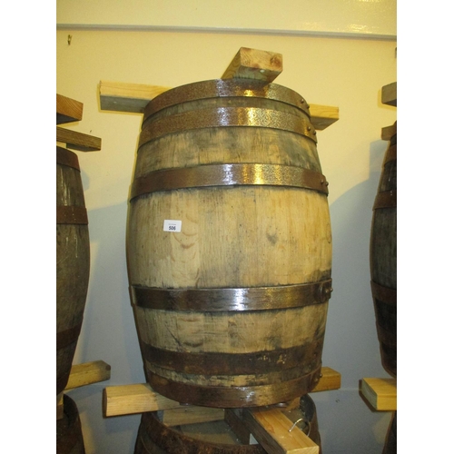 506 - Three Barrel Tables