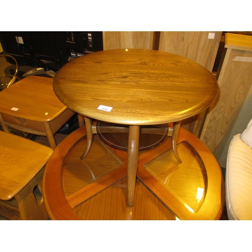 570 - Ercol Circular Lamp Table