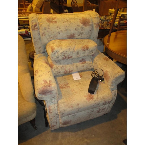 599 - Electric Riser Recliner Easy Chair