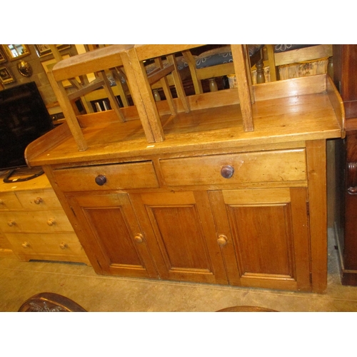 612 - Victorian Pine Dresser, 165cm