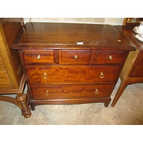 648 - Stag Minstrel Chest of 5 Drawers, 82cm