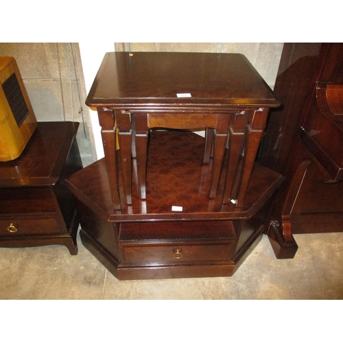 651 - Stag Minstrel Nest of 3 Tables and Corner TV Unit