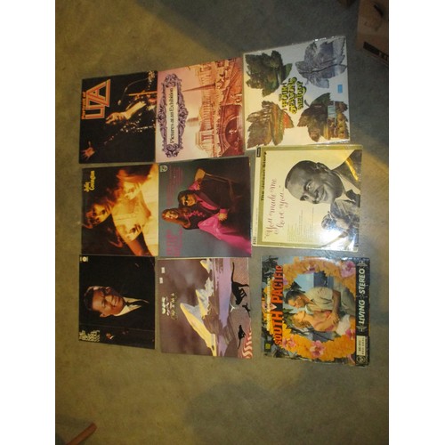 250 - Two Boxes of Records including 10cc, ELO, Kiss etc