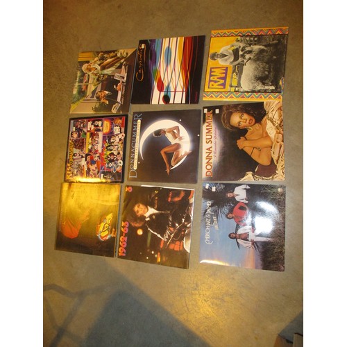 250 - Two Boxes of Records including 10cc, ELO, Kiss etc