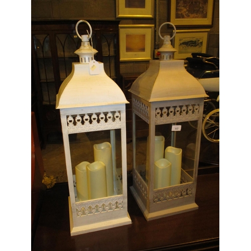 117 - Two Battery Operated Lanterns