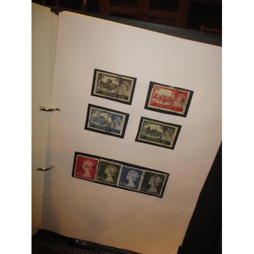 143 - Three Albums of GB and Miniature Sheets of Stamps