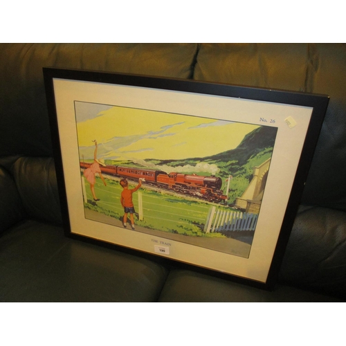 190 - Fyffe, Education School Print, The Train