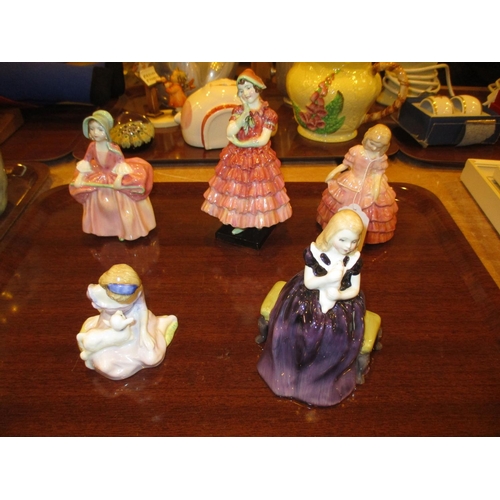 219 - Five Royal Doulton Figures