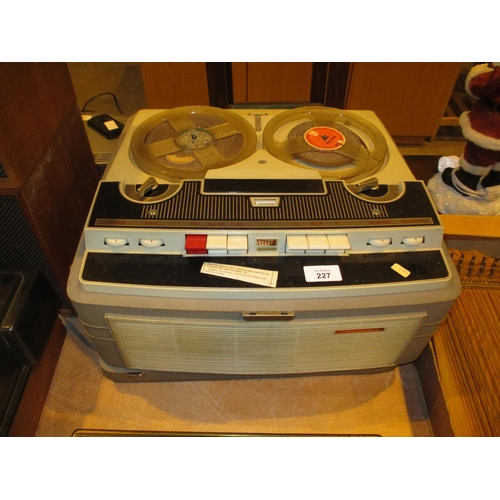 227 - Stellaphone Reel to Reel Tape Player