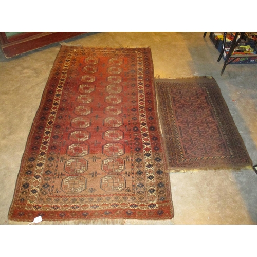 82 - Two Persian Wool Rugs