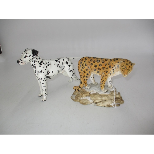 271 - Royal Doulton Dalmatian HN1113, along with a Leopard