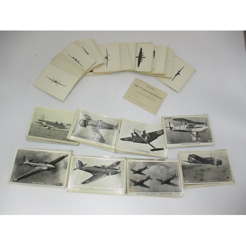 285 - WWII Period Episcope Cards and Aircraft Photographs