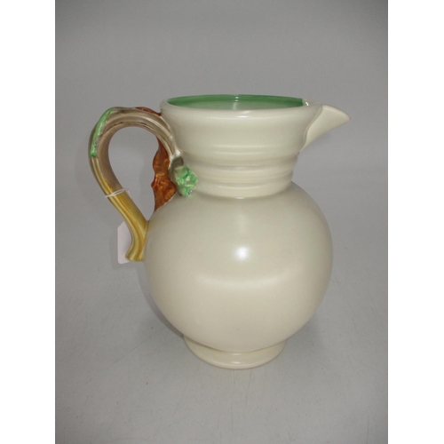 304 - Clarice Cliff Newport Pottery Jug, 23cm