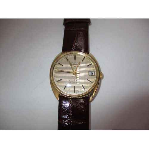 322 - Longines Conquest Automatic Gents Watch, Presentation Engraved DC Thomson & Co Ltd George Livingston... 