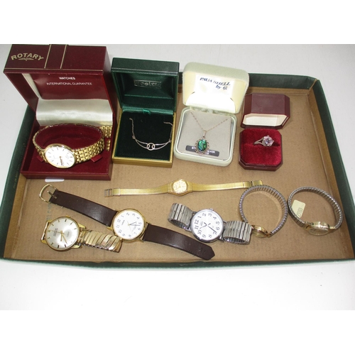 326 - Gents Rotary Watch, Ladies Favre-Leuba Watch, Other Watches and Jewellery