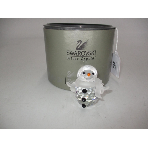 424 - Swarovski Snowman